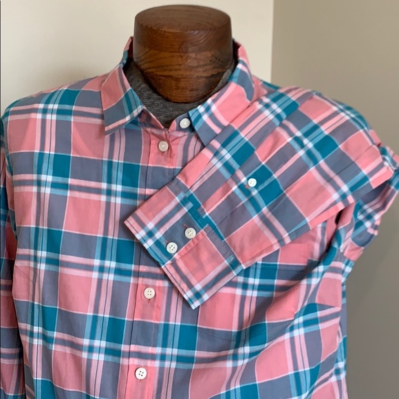 J. Crew Women’s Plaid Button Down Top - Picture 6 of 9